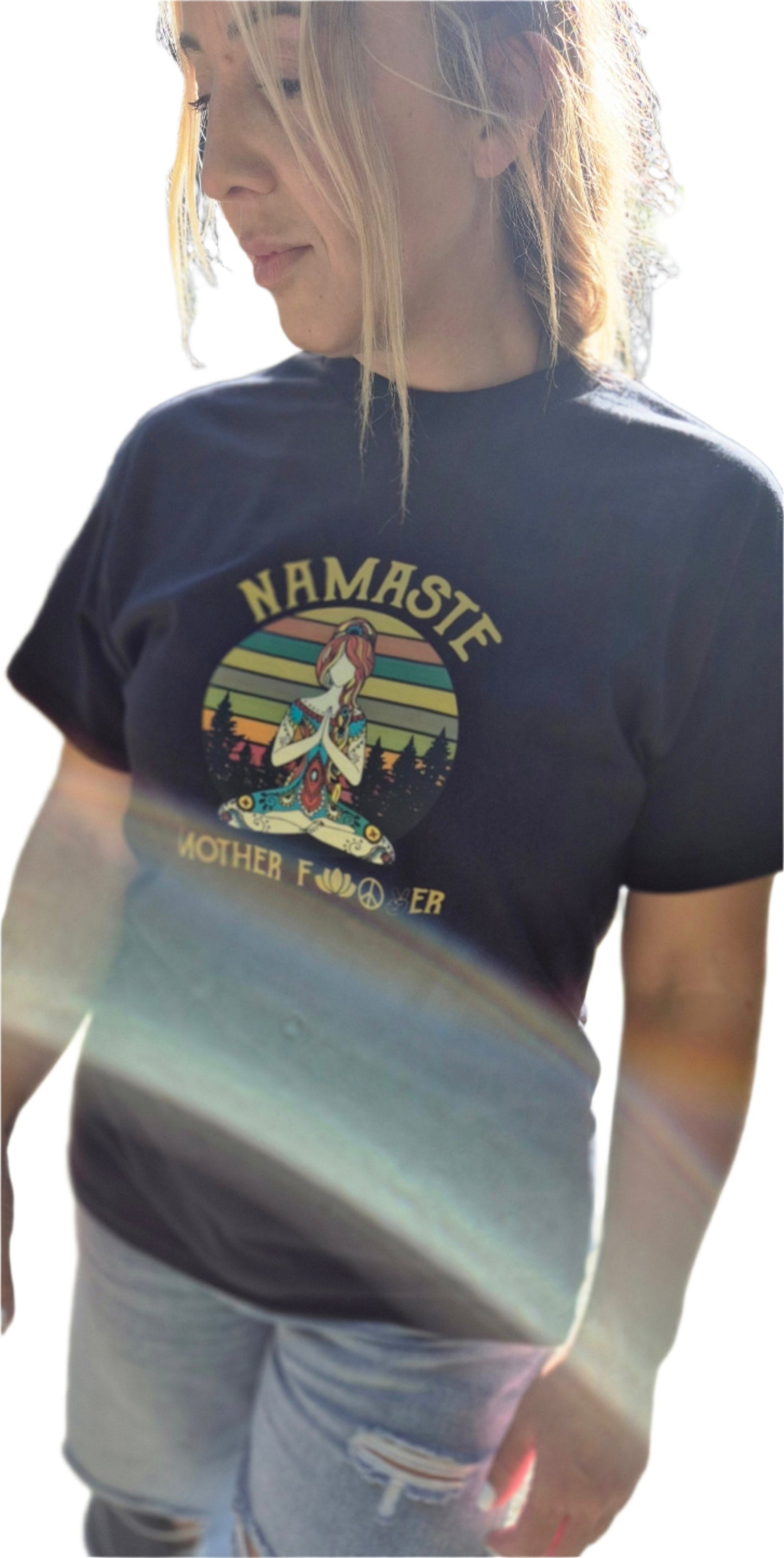 'Namaste MotherFu$$er' Adults T-Shirt