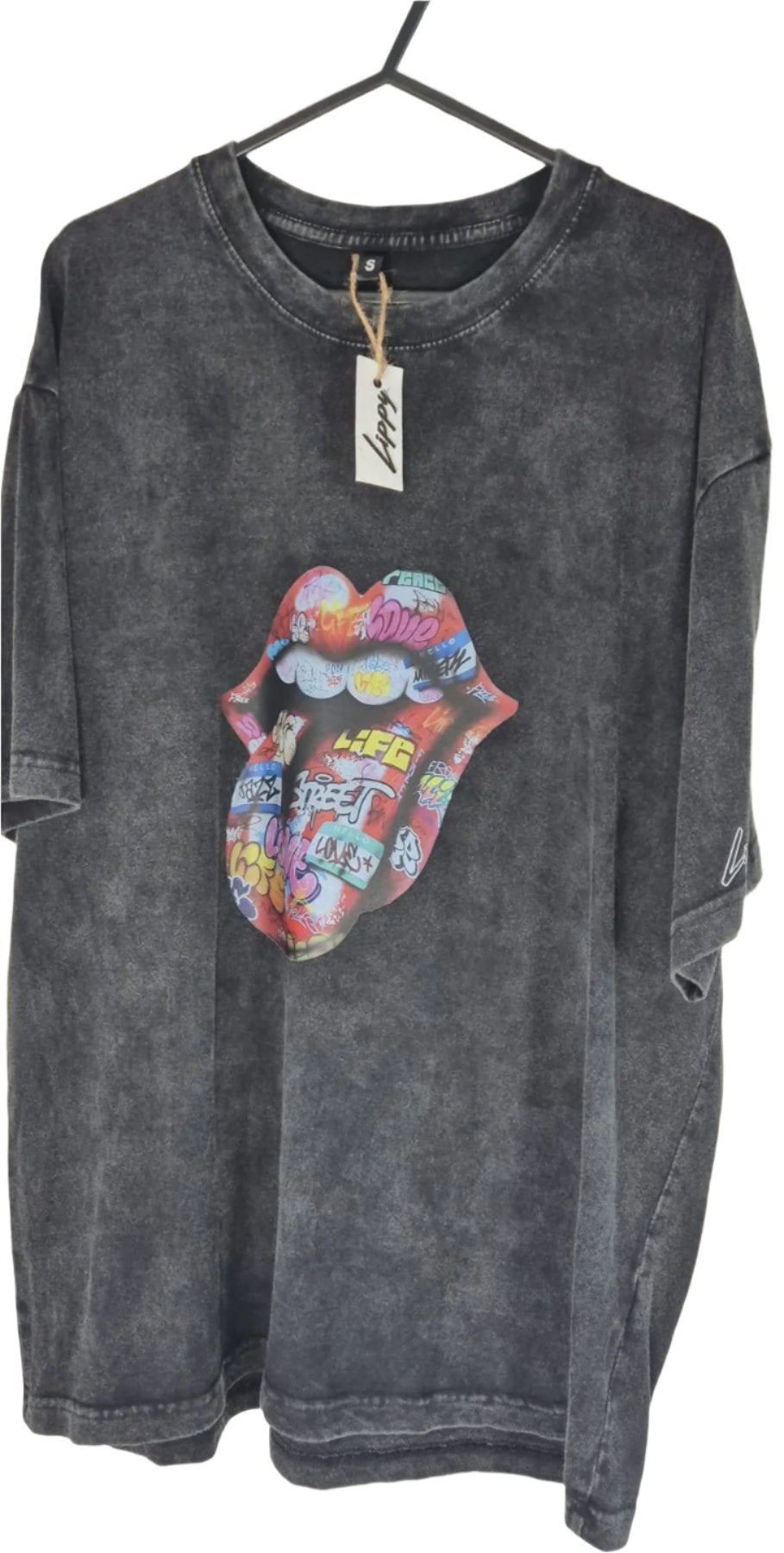 'KISS Lips' Adults Oversize T-Shirt